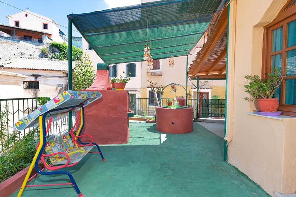 Ferienwohnung Fay'S Barbeque Garden House Corfu Port Exterior foto